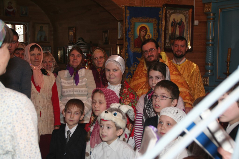 Новозыбковское благочиние. Прощеное воскресение в храме в честь Рождества Богородицы