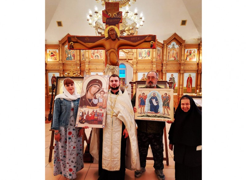 Представители Русской Православной Церкви вокруг Клинцов совершили Крестный ход