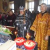 Литургия Преждеосвященных даров и освящение колива в Успенском соборе г. Мглина