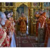 Архиерейское богослужение в день празднования Владимирской иконы Божией Матери