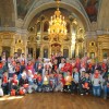 Новозыбковское благочиние. Воспитанники летних школьных лагерей города Новозыбкова посетили храм