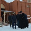 Правящий архиерей посетил место строительства Богоявленского кафедрального собора в Клинцах