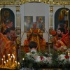 Архиерейское богослужение в день престольного торжества в храме в честь святой великомученицы Варвары г. Мглина