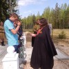Священник благословил призывников Клинцовского района