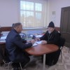 Рабочая встреча благочинного с главой администрации Мглинского района