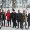 Мглинское благочиние. Благословение юных участников районного этапа "Лыжни России 2018"