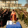 Радостью о Воскресшем Господе с кадетами Стародубского Казачьего кадетского корпуса поделился их духовник