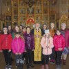 Перед отбытием в Брянск учащиеся Мглинской СОШ №1 посетили храм