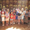Дети лагеря дневного пребывания "Солнышко" посетили Благовещенский храм г. Суража