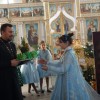 Воспитанники воскресной школы храма Святителя Николая г. Унечи поздравили прихожан с Рождеством Христовым