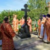 Архиерейское богослужение в храме села Курово