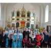 Мглинское благочиние. Воспитанники воскресной школы поздравили прихожан с праздником Покрова Пресвятой Богородицы