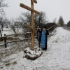 В селе Семки освящен новосооруженный поклонный крест