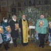 Поздравление тружеников Успенского храма г. Мглина с Рождеством Христовым
