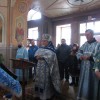 Богослужение в Неделю о мытаре и фарисее в Успенском храме г. Мглина