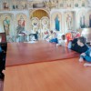 В воскресной школе при храме Святителя Николая г. Унечи прошел урок, посвященный Заповедям блаженства