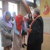 Мглинские школьники помолились об успешной сдаче экзаменов на молебне в Успенском храме