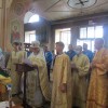 Воскресное богослужение в Неделю 1-ю по Пятидесятнице, всех святых, в Успенском храме г. Мглина