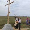Трубчевское благочиние. Освящение поклонного креста в селе Алешенка