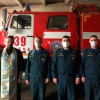 Пожарные и спасатели ПСЧ № 39 г. Унечи помолились своей Небесной покровительнице на молебне в честь иконы «Неопалимая Купина»