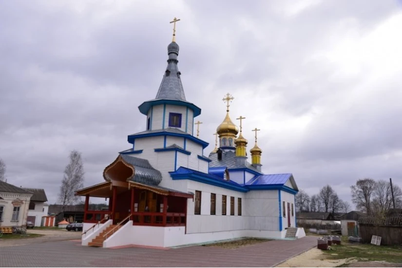Храм в честь Успения Пресвятой Богородицы рп. Климово